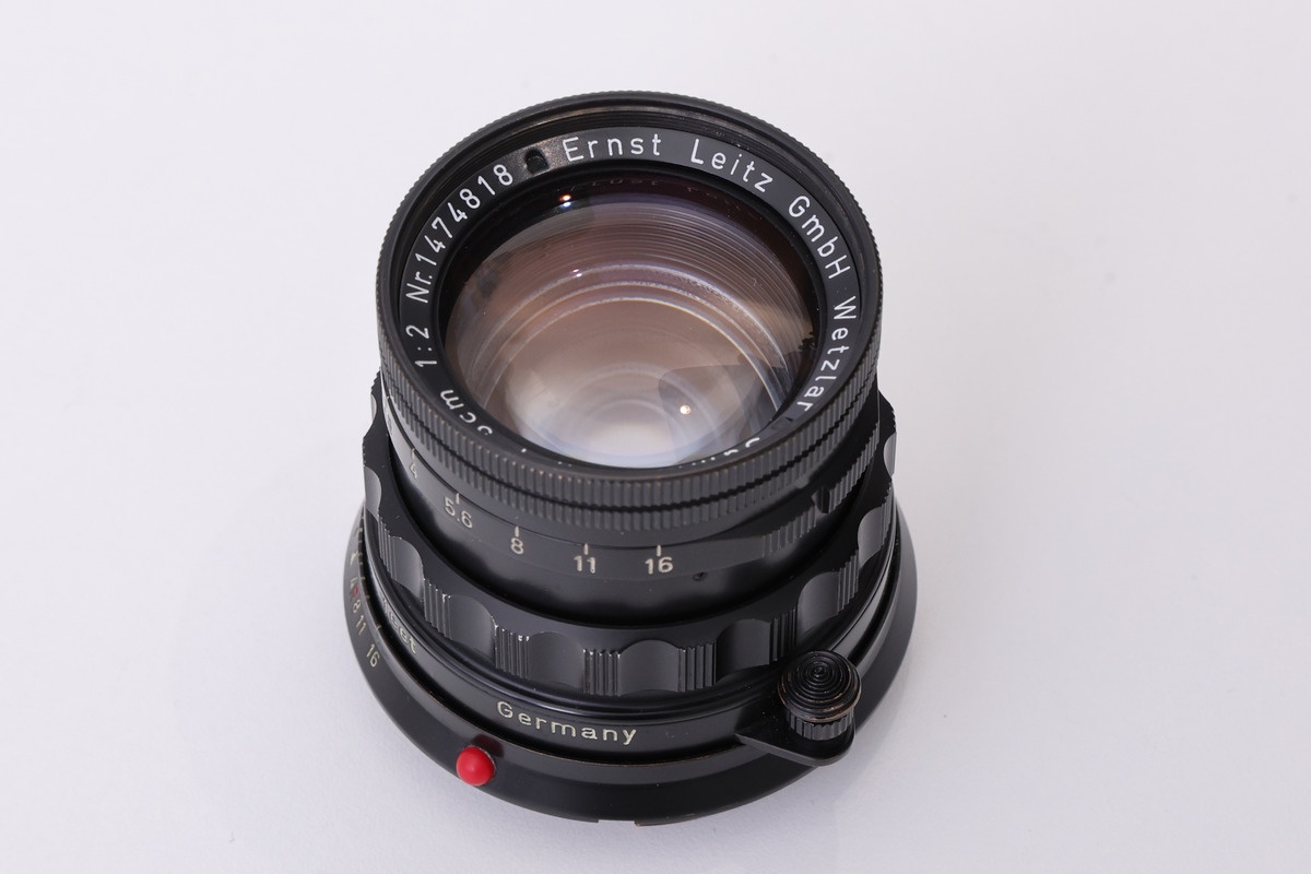 ライカ ズミクロンM 50mm F2 固定 初期 ブラックペイント(Rマーク)