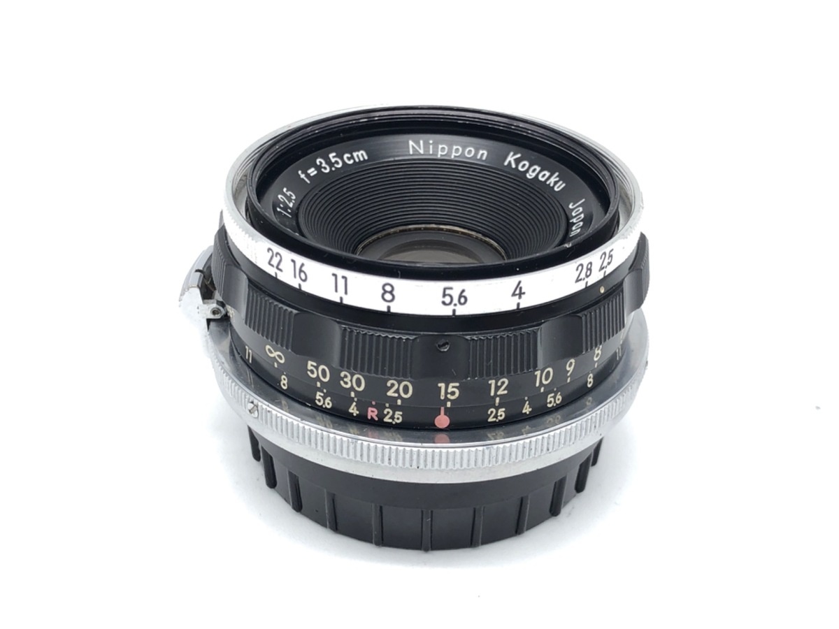 ニコン ニッコール(S) 35mm F2.5 外絞り