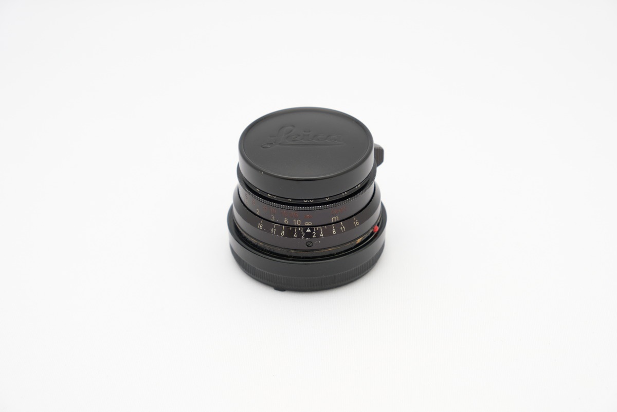 ライカ ズミクロンM 35mm F2 ブラックペイント 8枚玉
