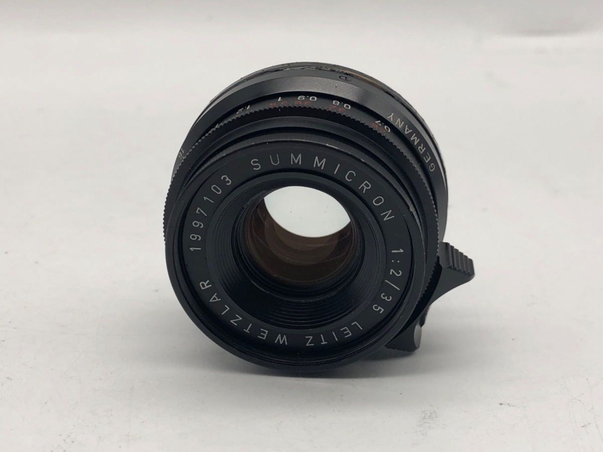 ライカ ズミクロンM 35mm F2 ブラックペイント 8枚玉