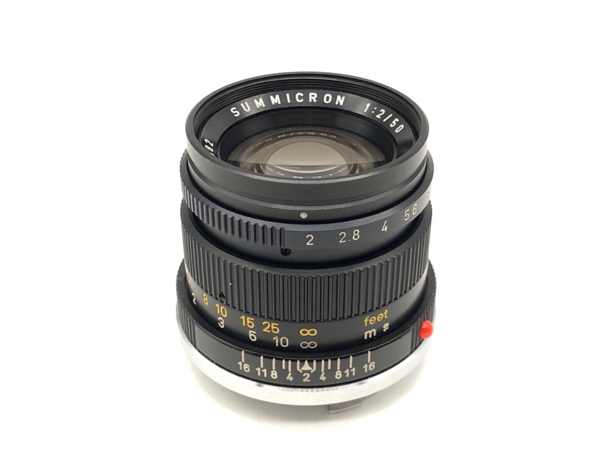 ライカ ズミクロンM 50mm F2 ブラック(2代目) ブラッククローム&ブラックペイントハイブリッド