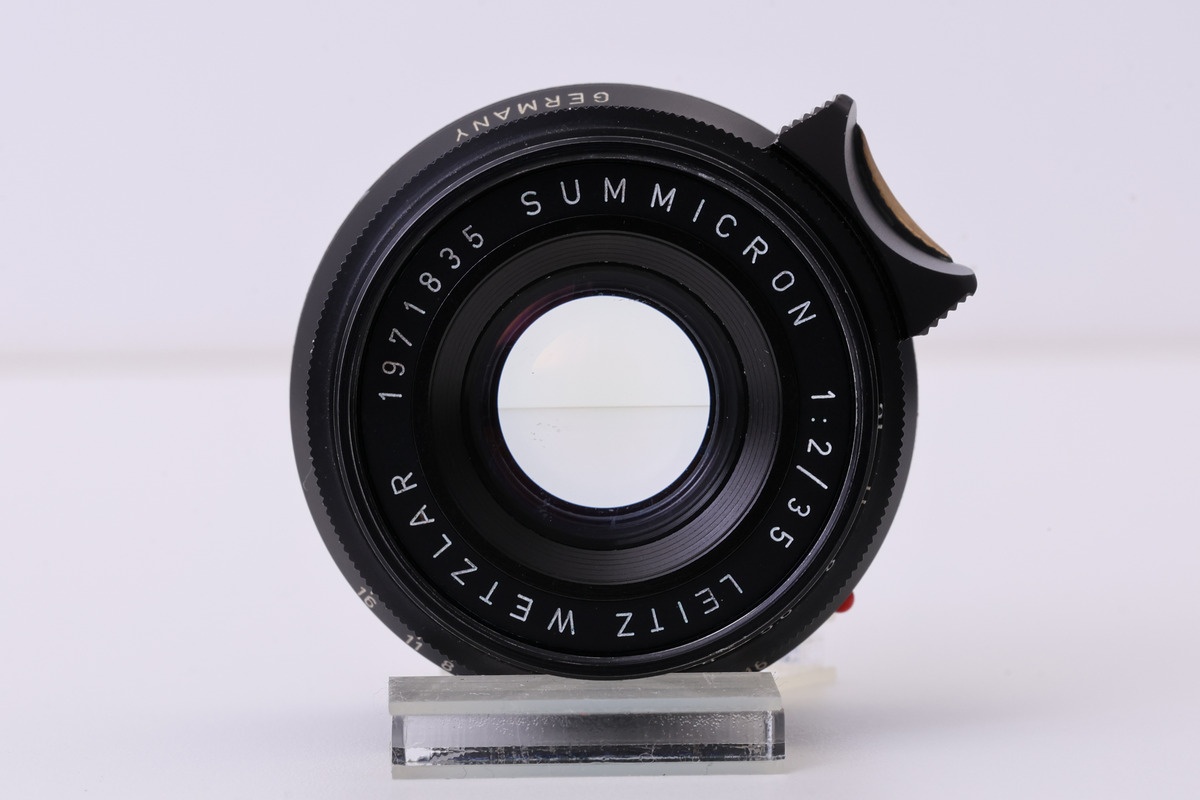 ライカ ズミクロンM 35mm F2 ブラックペイント 8枚玉