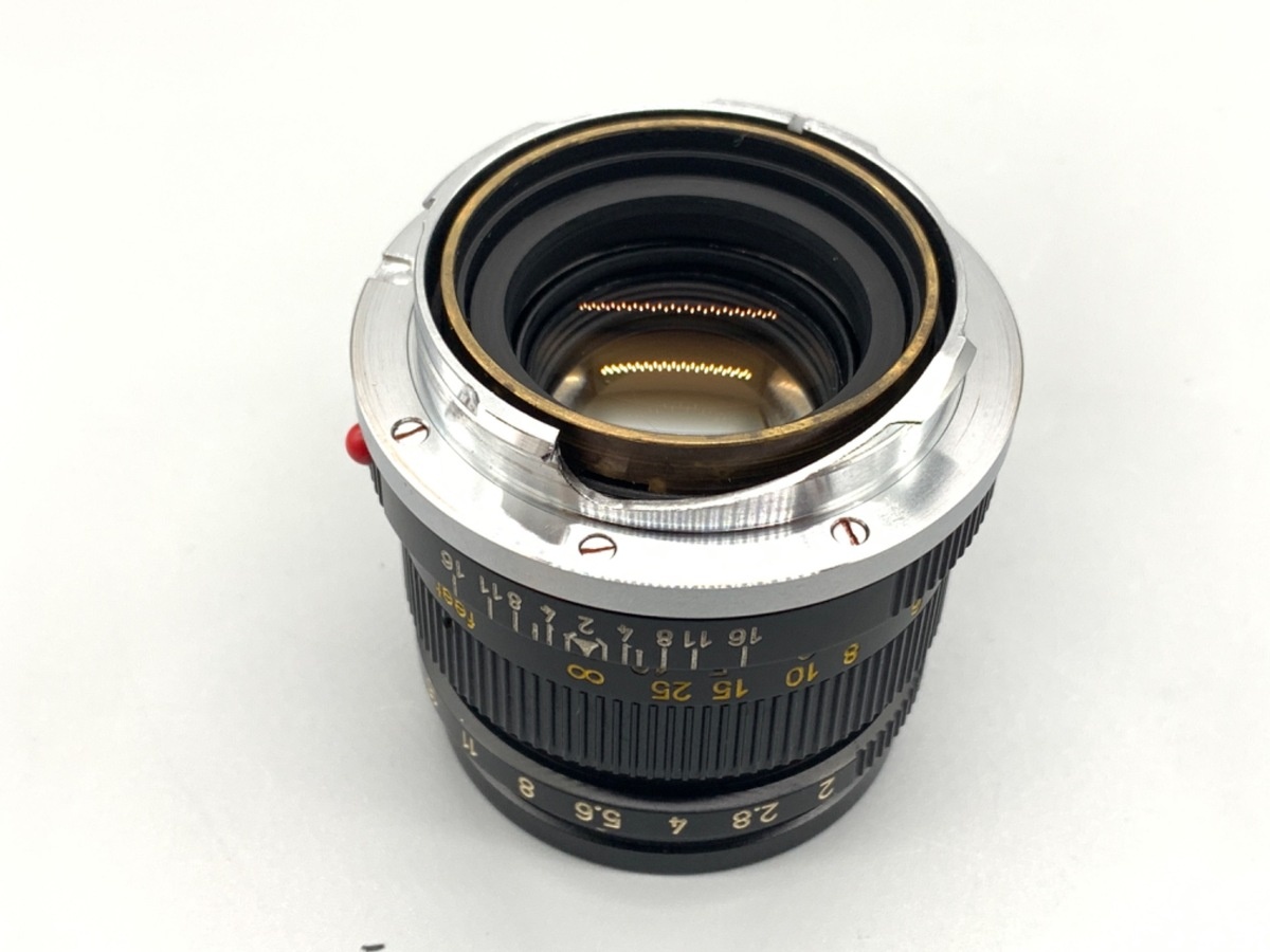 ライカ ズミクロンM 50mm F2 ブラック(2代目) ブラックペイント