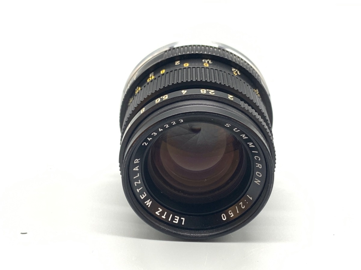 ライカ ズミクロンM 50mm F2 ブラック(2代目) ブラックペイント