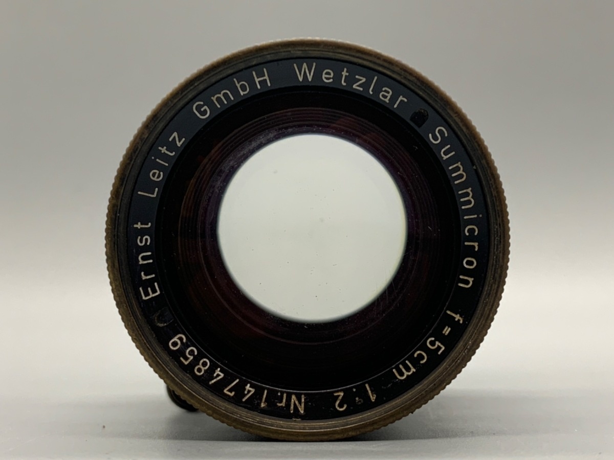 ライカ ズミクロンM 50mm F2 固定 初期 ブラックペイント(Rマーク)