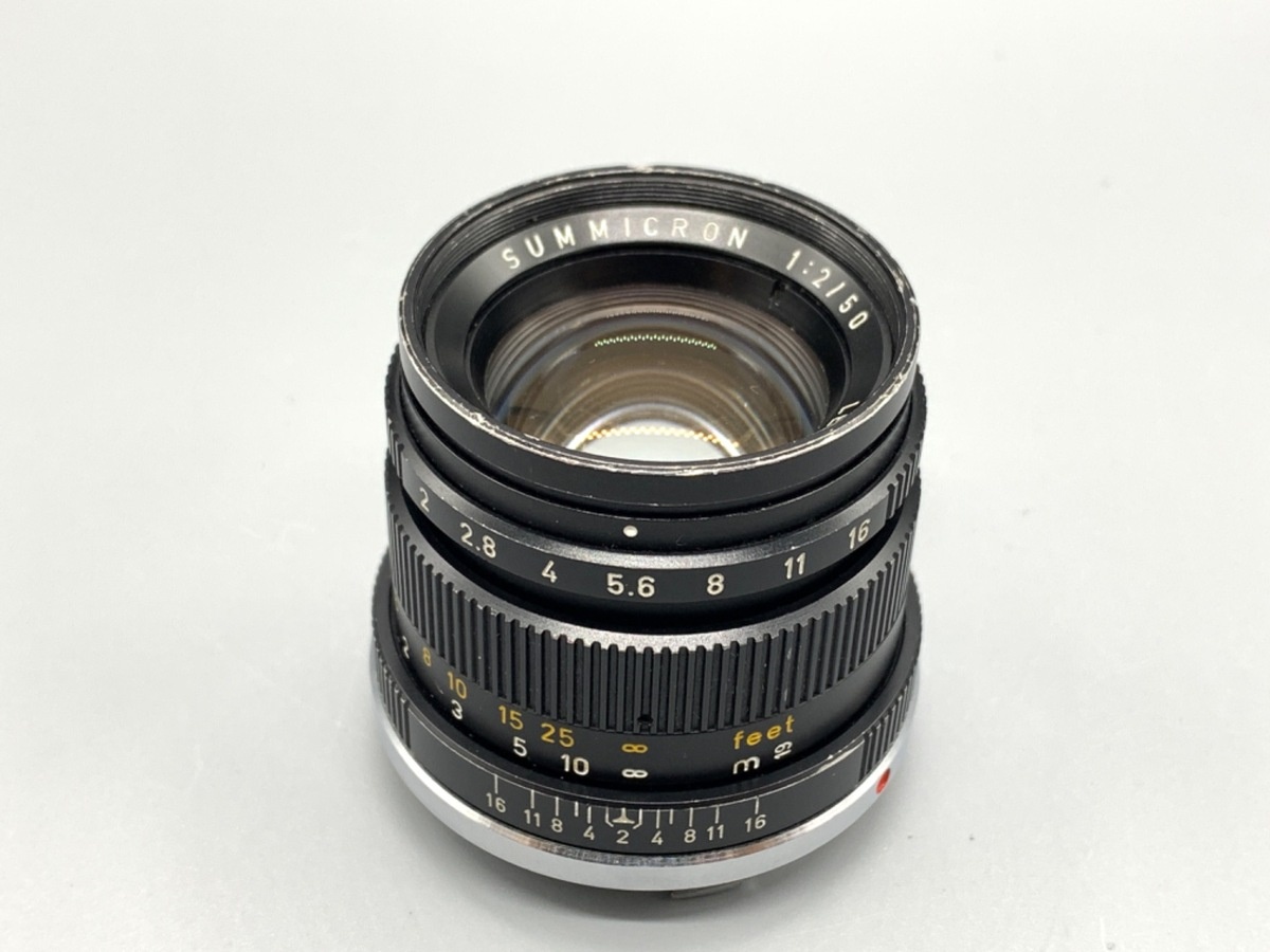 ライカ ズミクロンM 50mm F2 ブラック（2代目）
