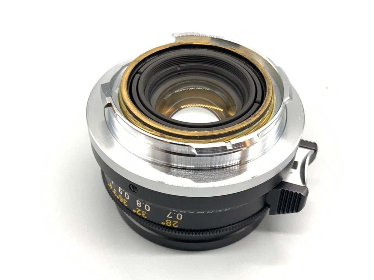 ライカ ズミクロン M 35mm F2 ブラック 8枚玉 イエロースケール