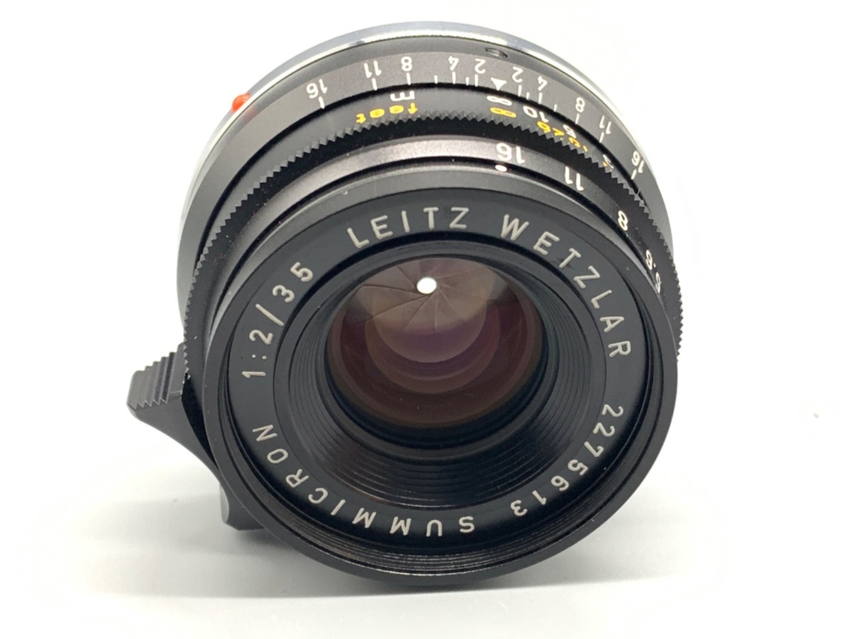 ライカ ズミクロン M 35mm F2 ブラック 8枚玉 イエロースケール