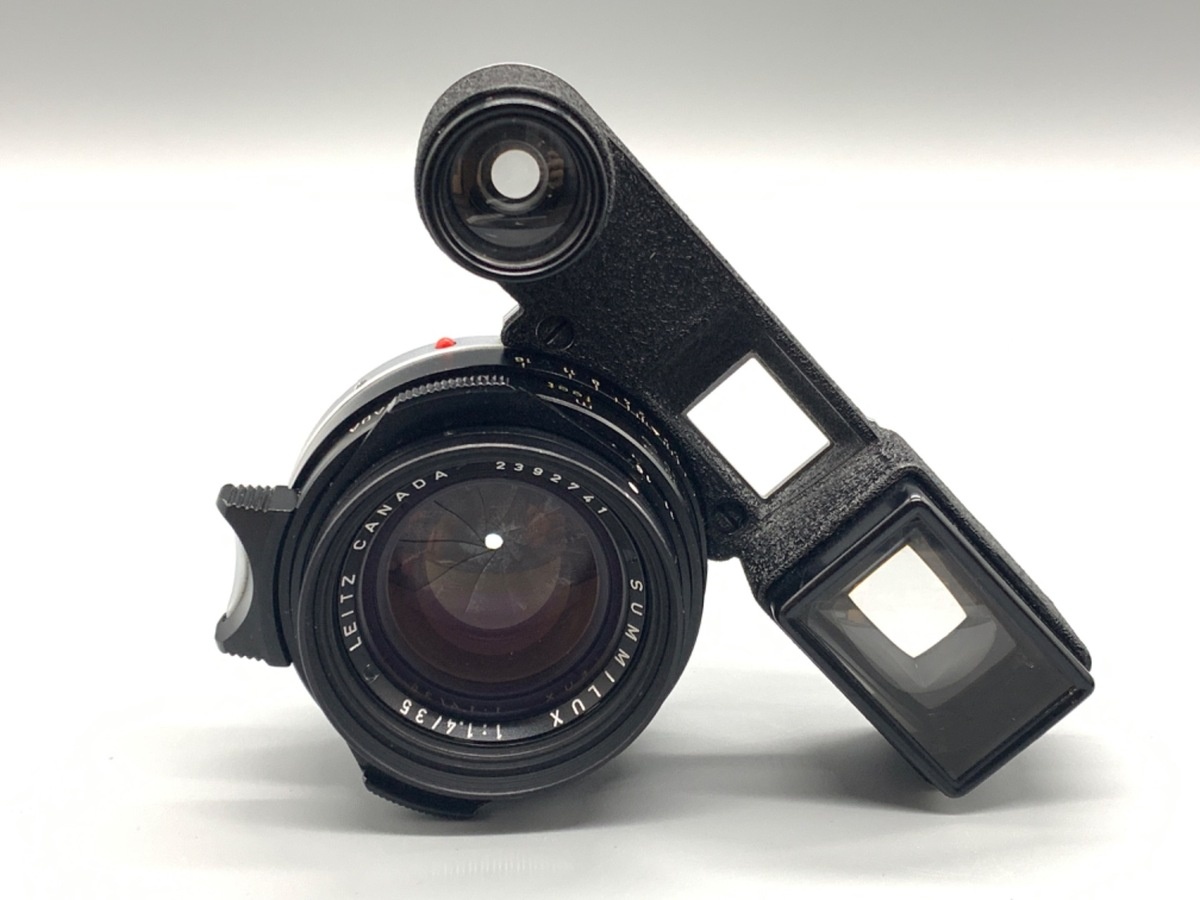ライカ ズミルックスM 35/1.4 2nd 眼鏡付 クロームストッパー付 ブラック