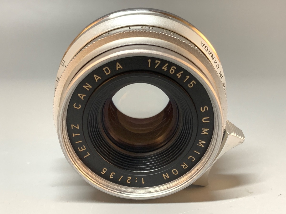 ライカ ズミクロンM 35mm F2 クローム 8枚玉