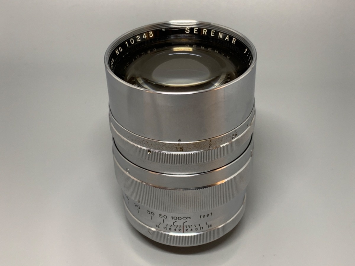 キヤノン キヤノンレンズ L85mm F1.5 前期