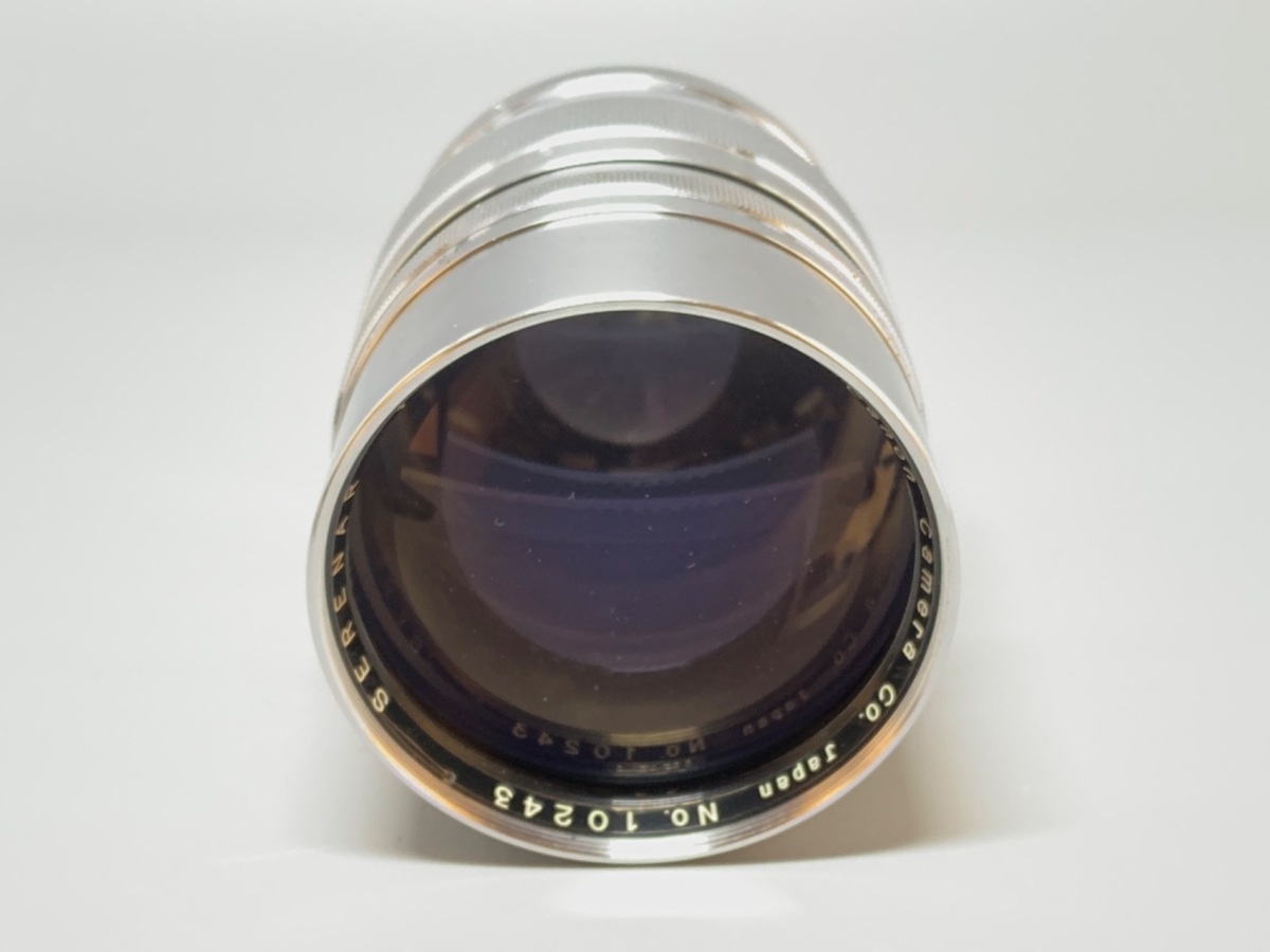 キヤノン キヤノンレンズ L85mm F1.5 前期