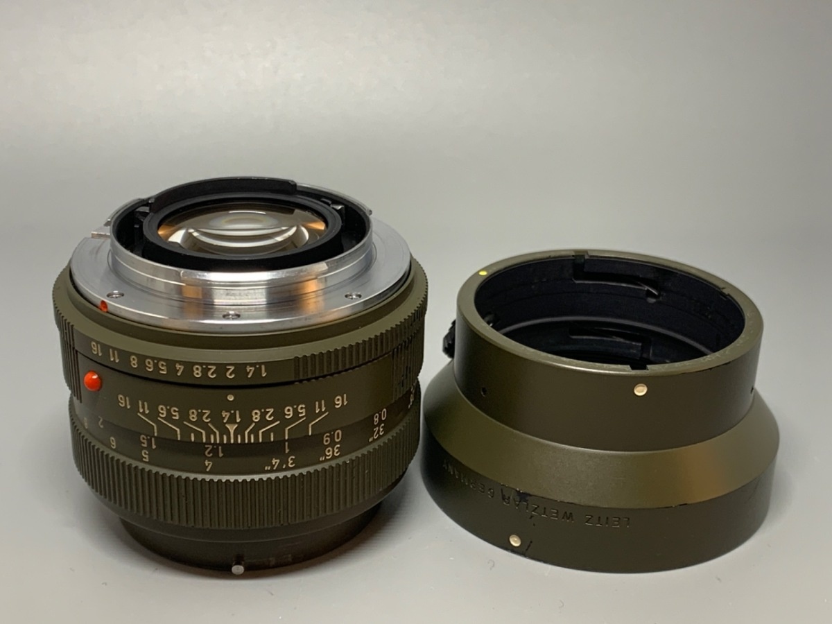 ライカ ズミルックスR 50mm F1.4（オリーブ）