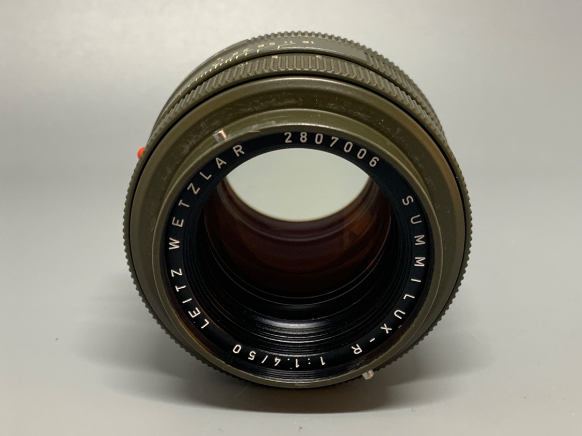 ライカ ズミルックスR 50mm F1.4（オリーブ）