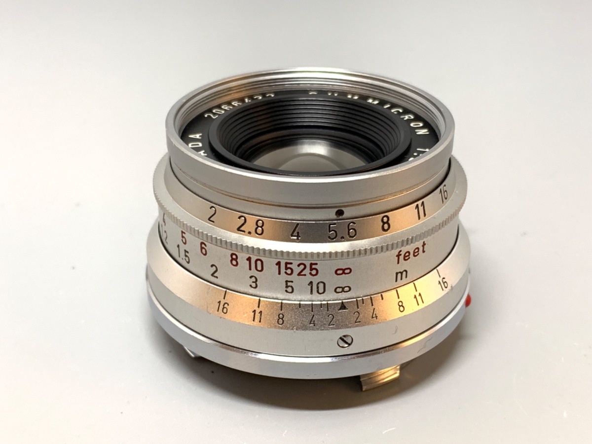 ライカ ズミクロンM 35mm F2 クローム 8枚玉