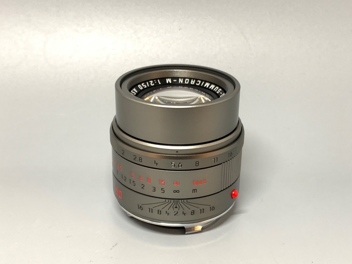 ライカ アポズミクロン M 50mm F2 ASPH.チタン