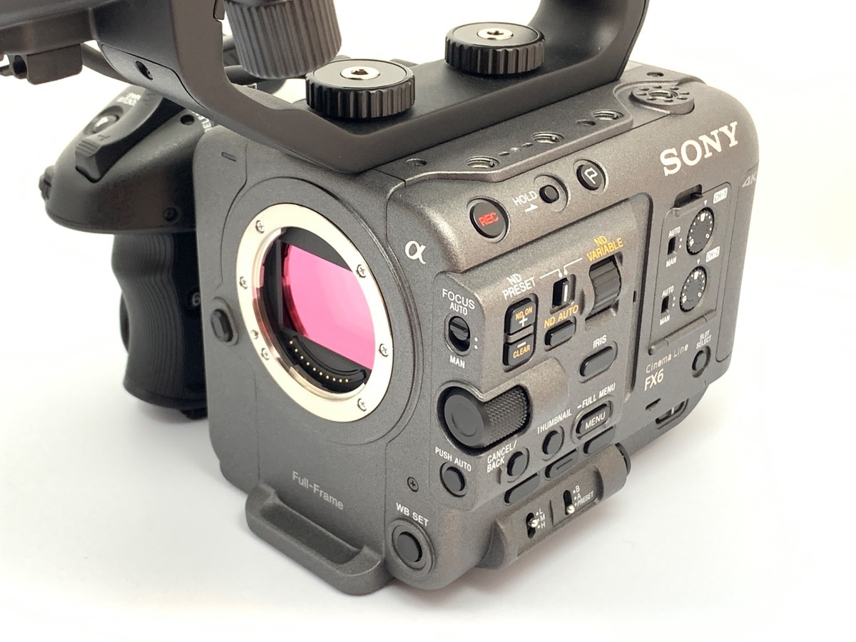 ソニー Cinema Lineカメラ FX6 ボディ [ILME-FX6V]