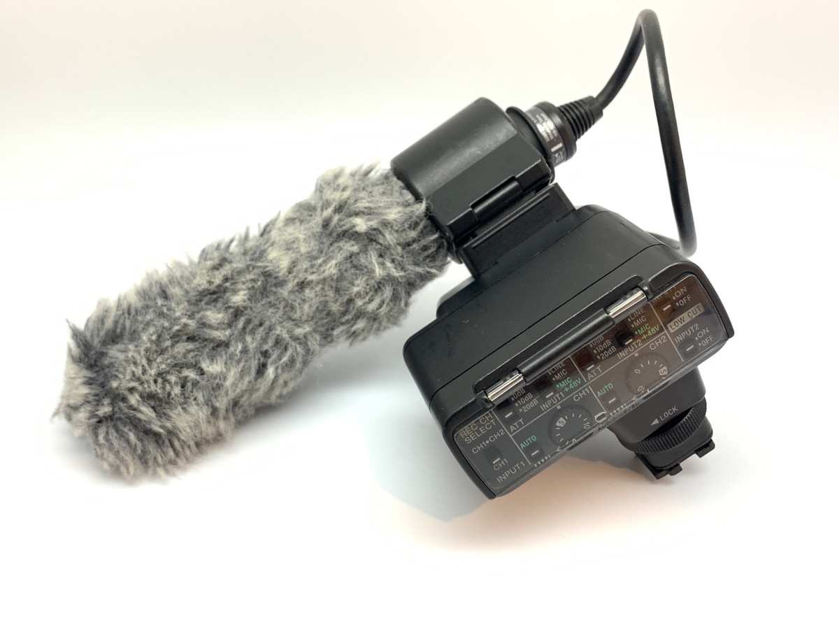 ソニー XLRアダプターキット XLR-K2M