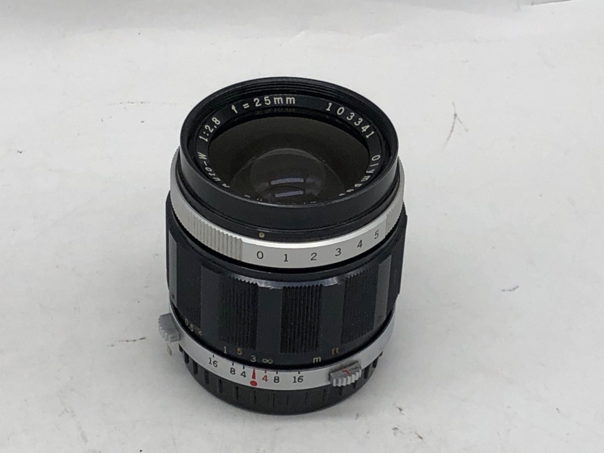 オリンパス ペン用 G.ZUIKO AUTO-W 25mm F2.8 TTLナンバー付