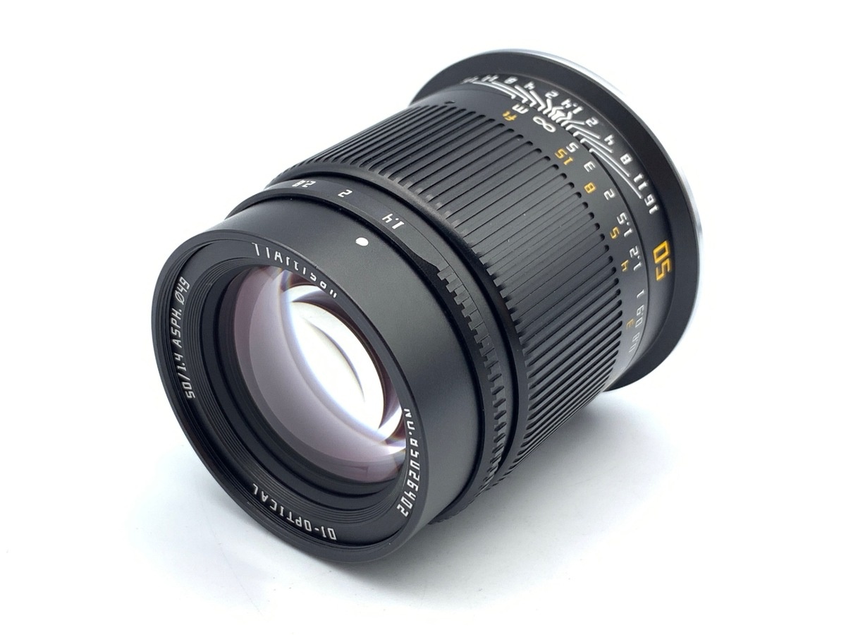 銘匠光学 TTArtisan 50mm f/1.4 ASPH キヤノンRF用