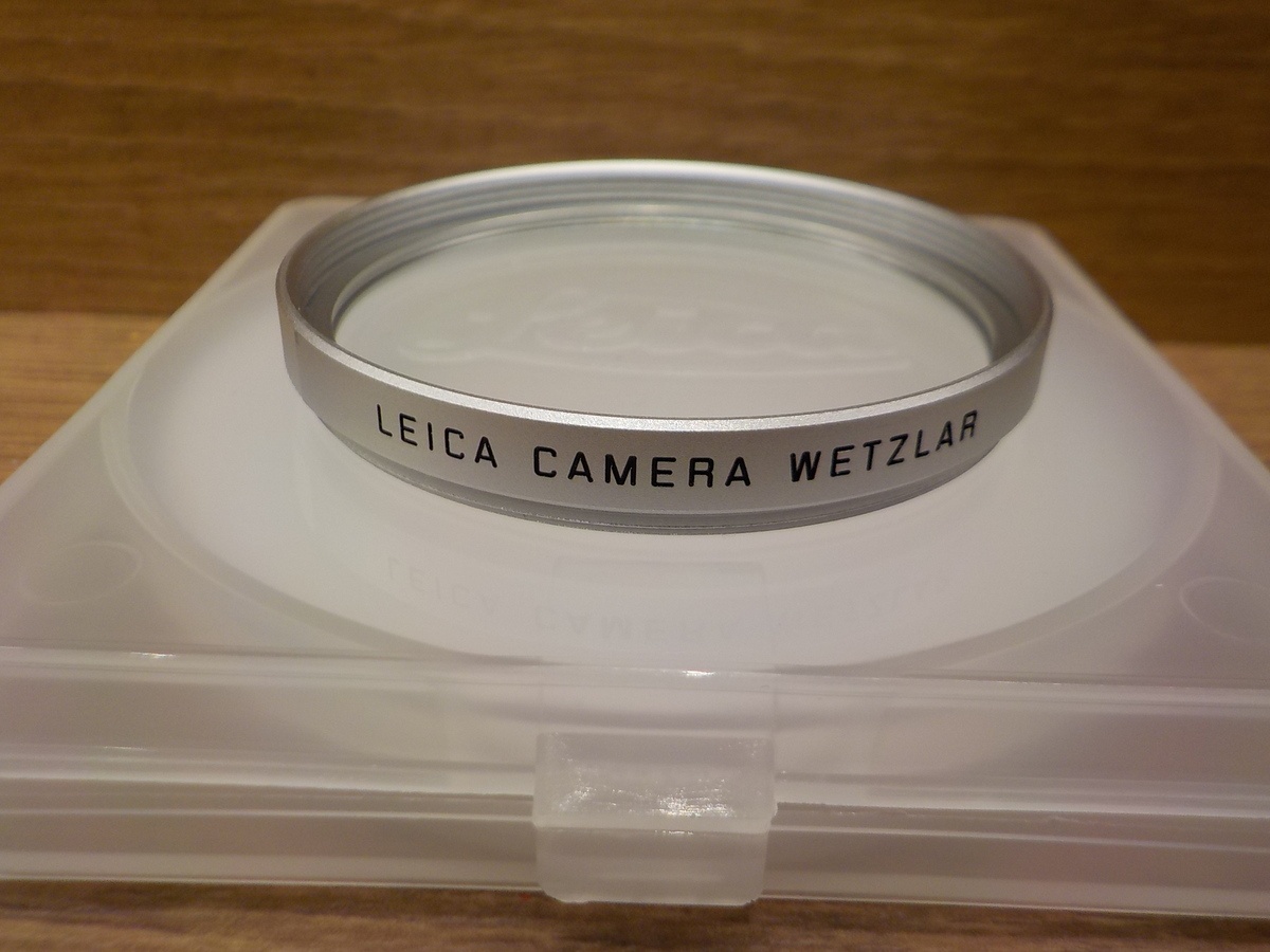 ライカ フィルター E46 UVA II 保護用 46mm シルバー