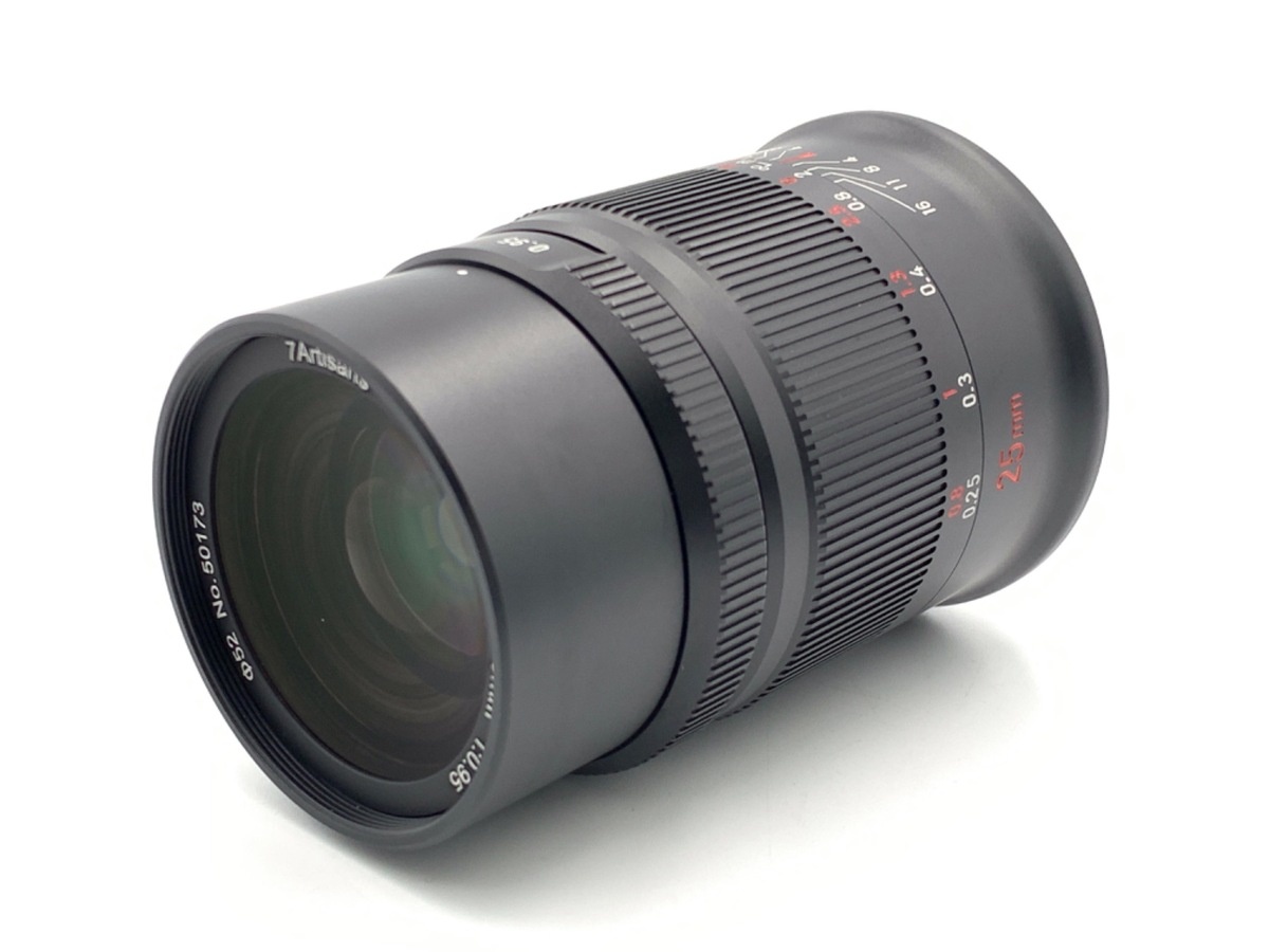 七工匠 7artisans 25095ZB 25mm F0.95 ED ニコンZ用 ブラック