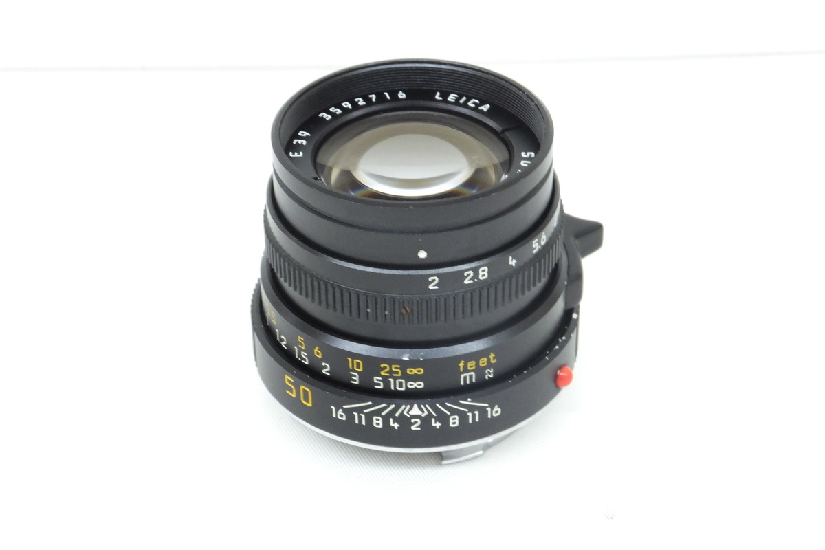 ライカ ズミクロンM 50mm F2 ブラック（3代目）