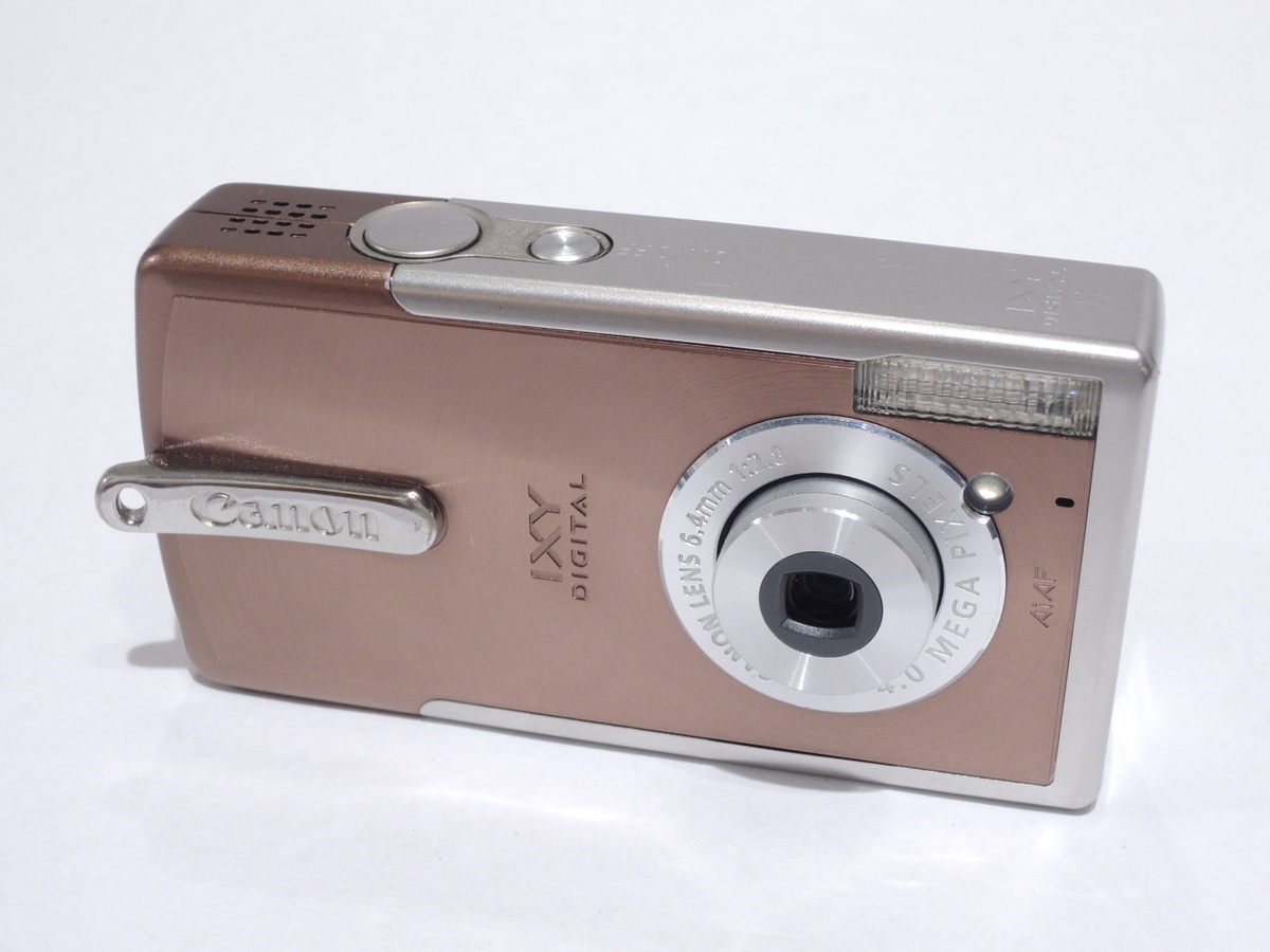 キヤノン（CANON）IXY DIGITAL L シルキーブロンズ【400万画素】