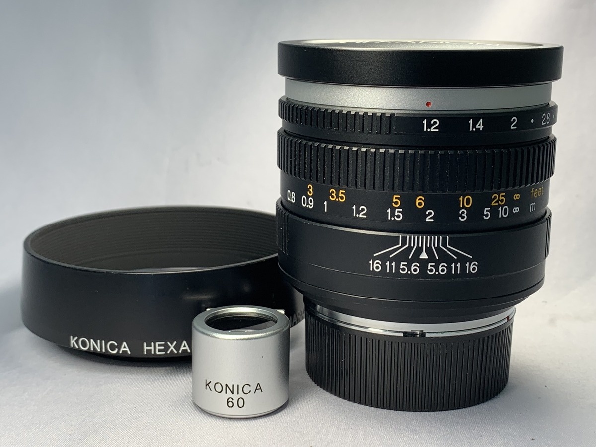 コニカ ヘキサノン L60mm F1.2