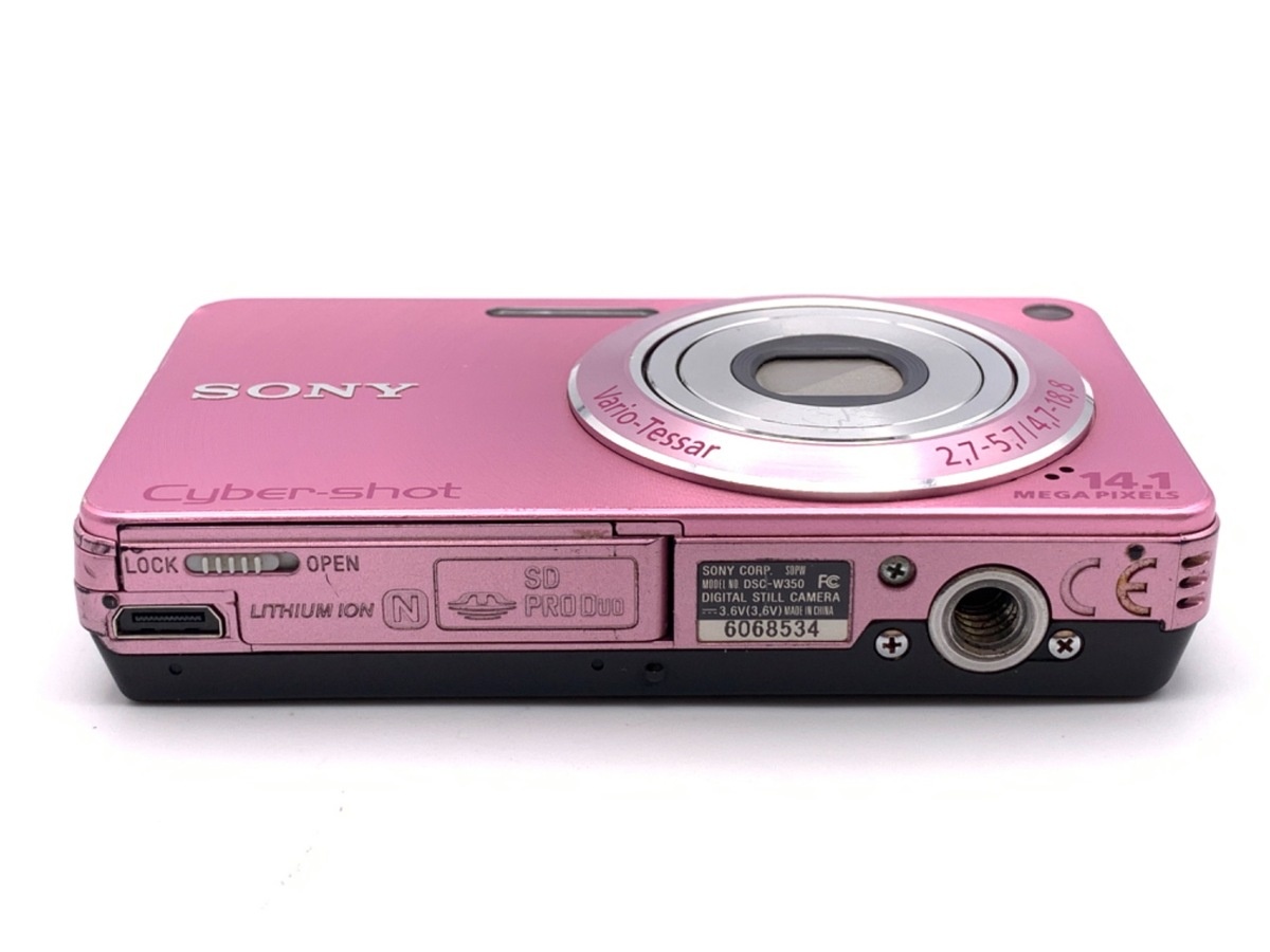 ソニー Cyber-shot DSC-W350 P ピンク