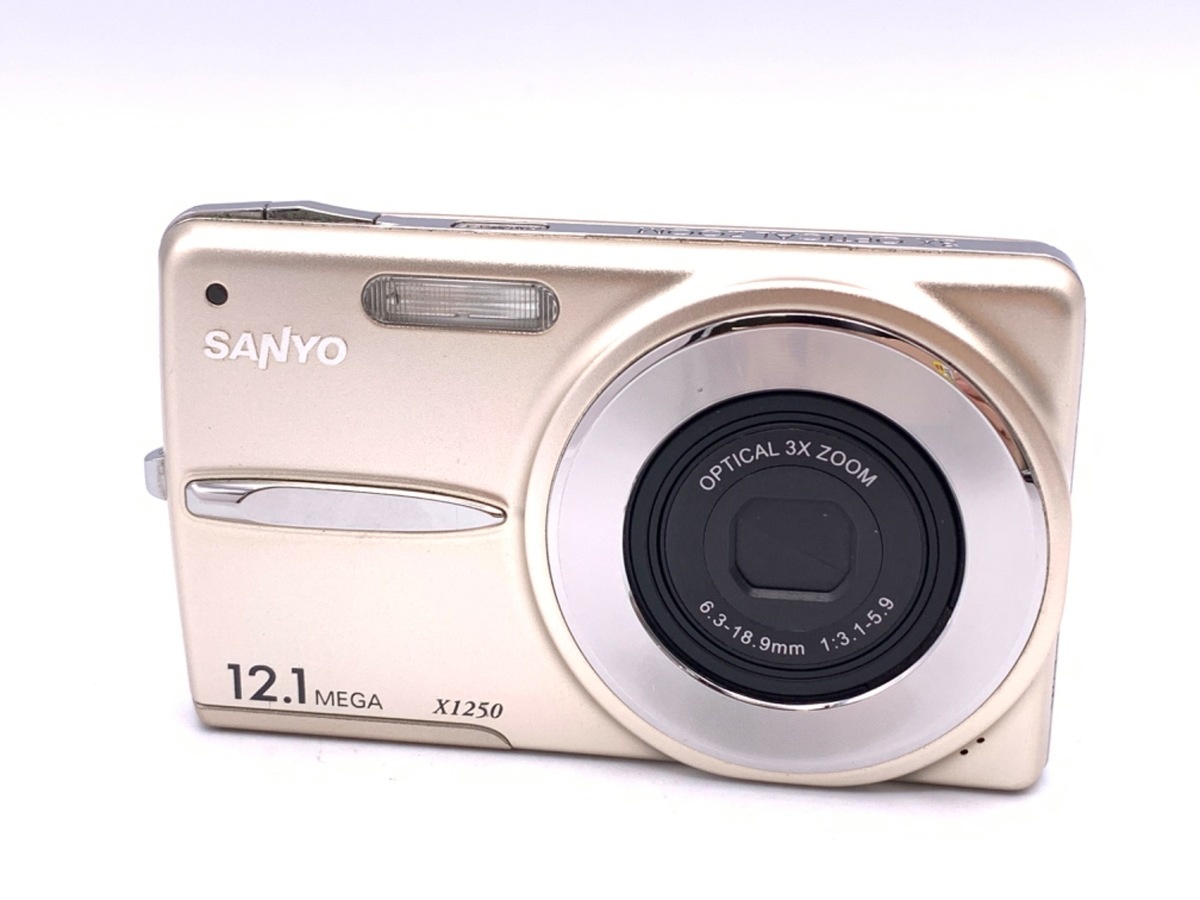サンヨー（SANYO）DSC-X1250 (シャンパンゴールド) 【1210万画素】