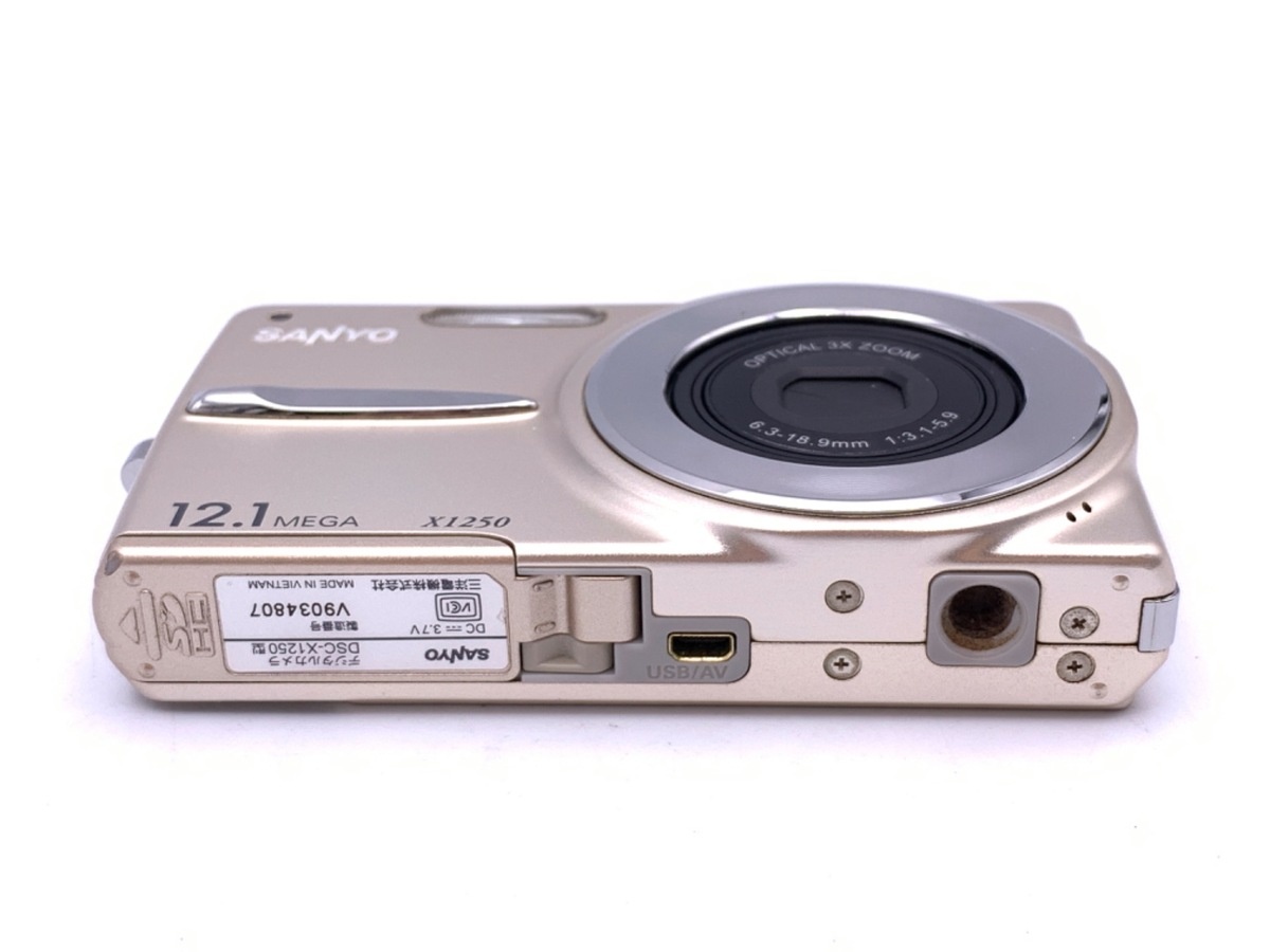 サンヨー（SANYO）DSC-X1250 (シャンパンゴールド) 【1210万画素】