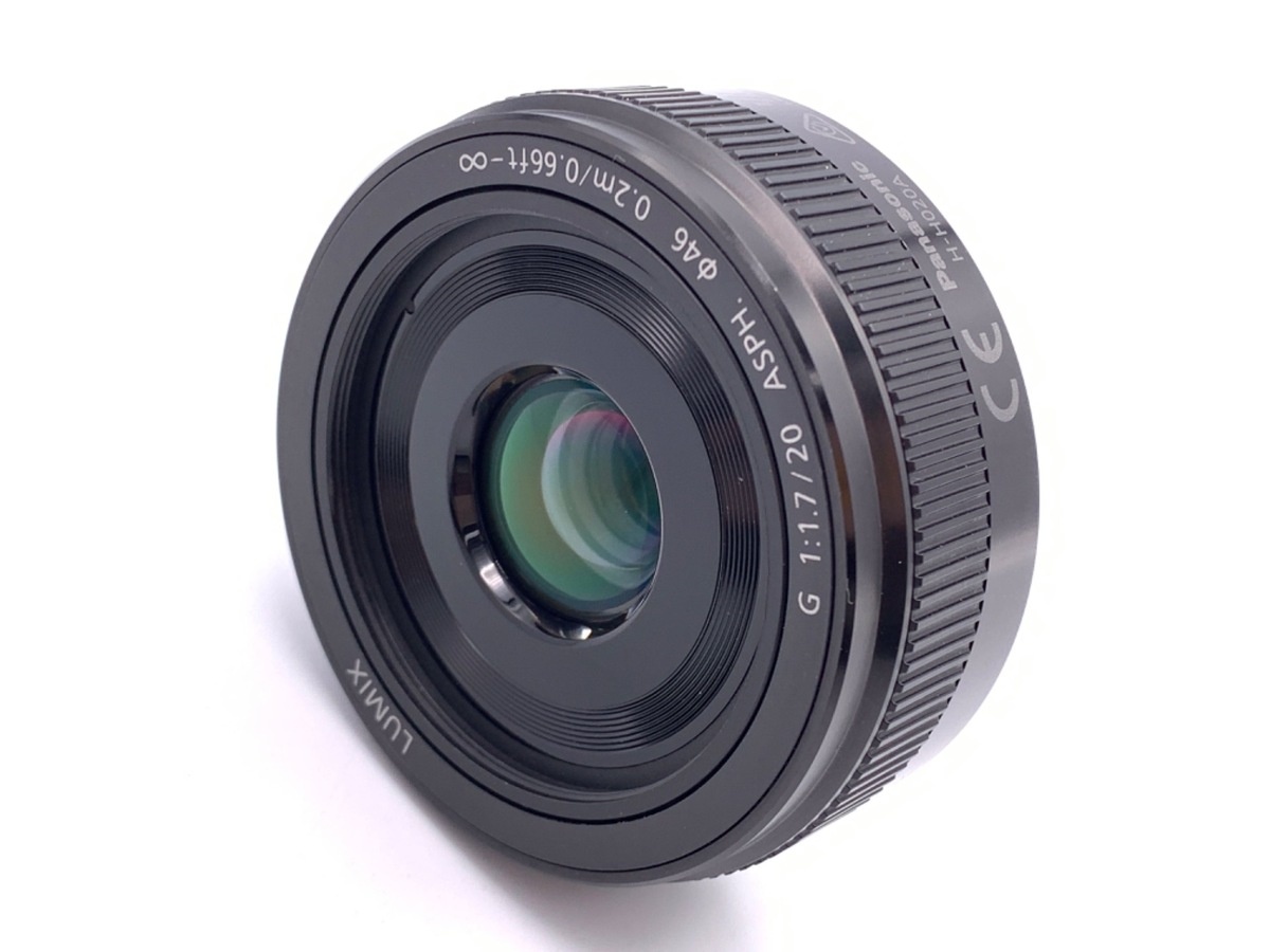 パナソニック LUMIX G 20mm F1.7 II ASPH. [H-H020A] ブラック