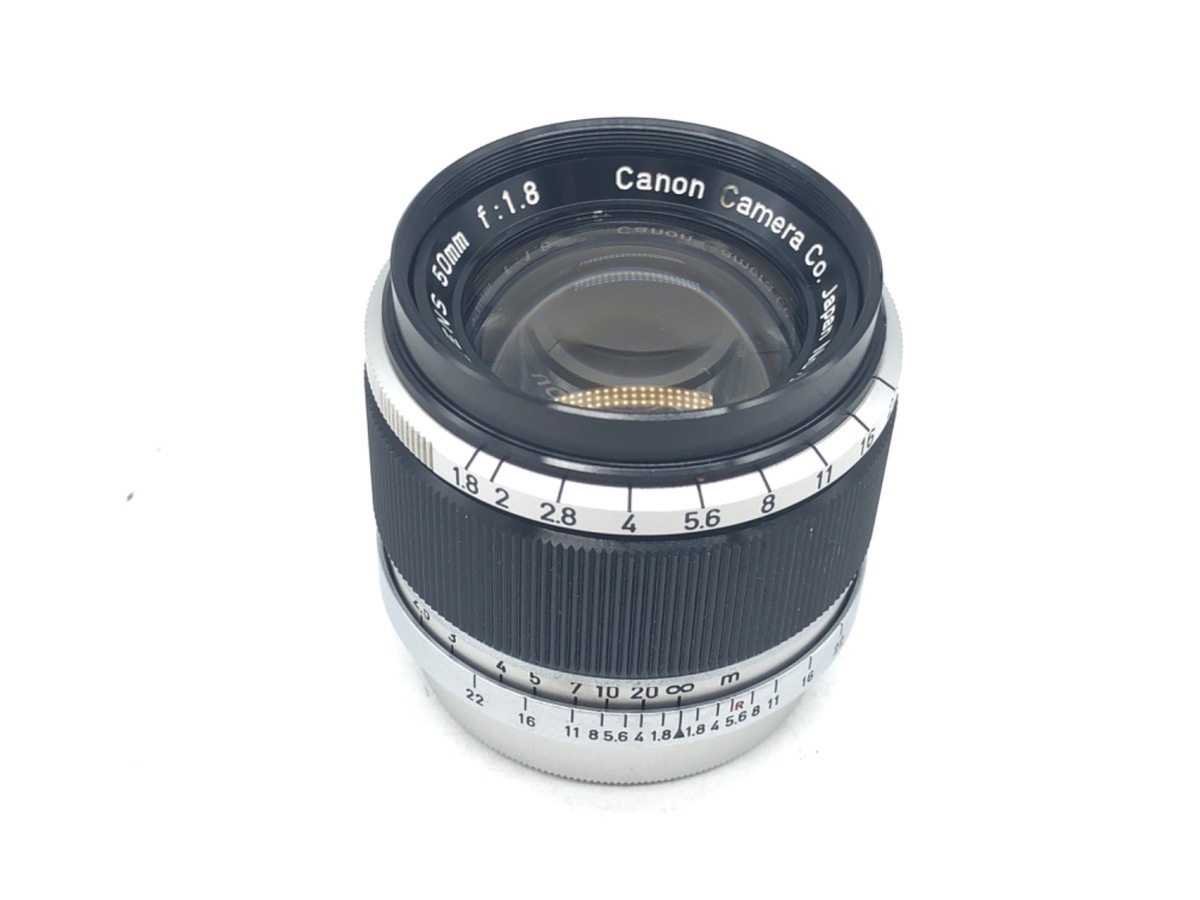 キヤノン CANON 50mm F1.8 Lマウント 後期