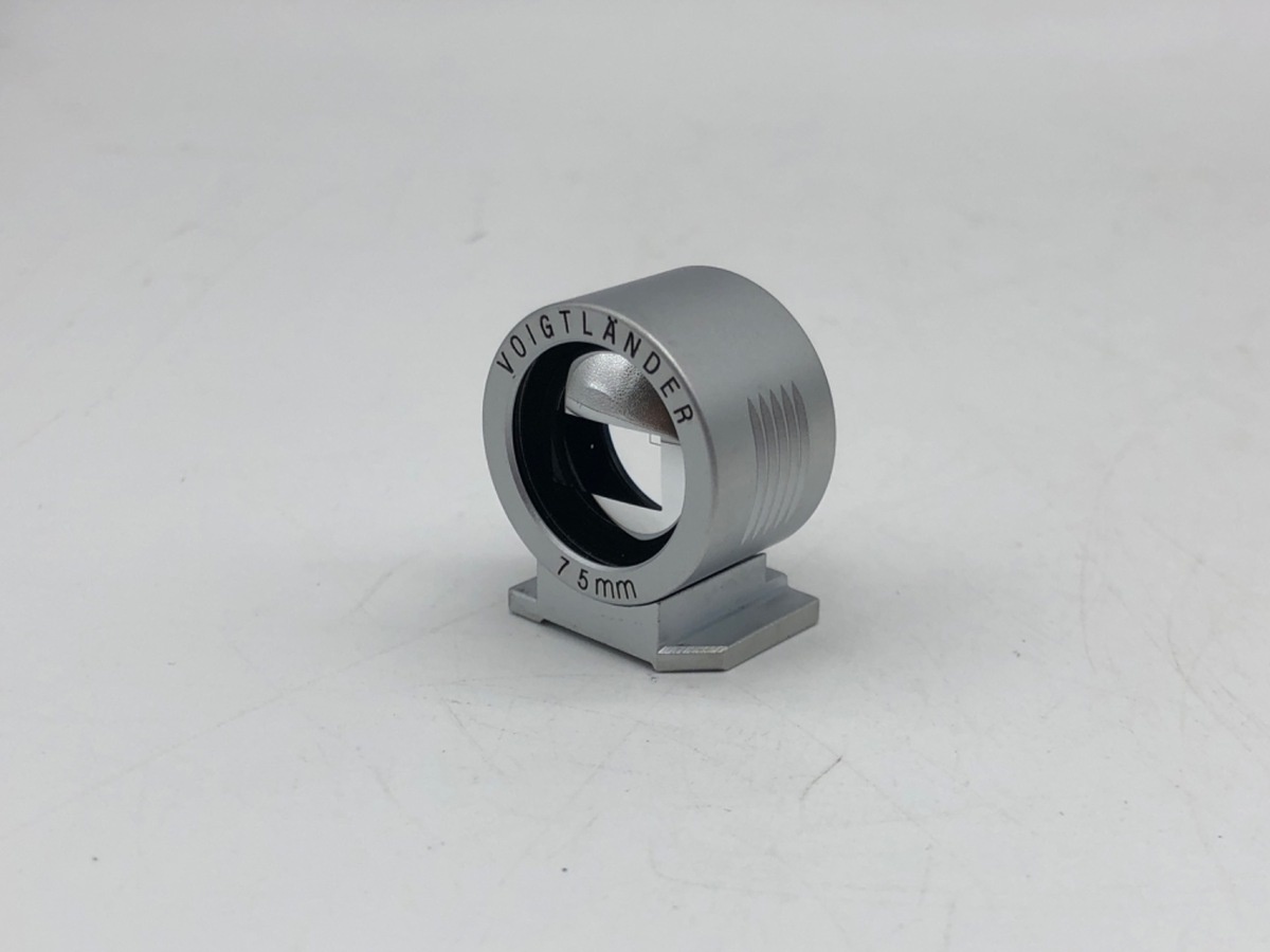 フォクトレンダー 75mm ビューファインダー  シルバー