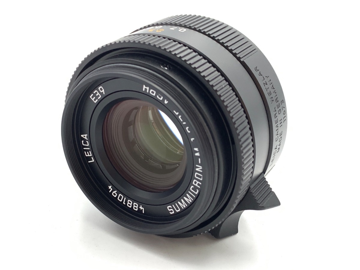 ライカ ズミクロン M f2/35mm ASPH. ブラック