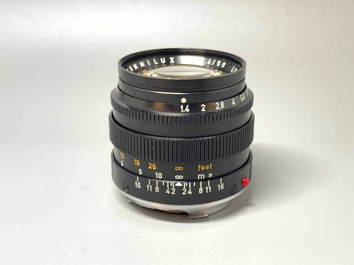 ライカ ズミルックスM 50mm F1.4 E43 ブラック