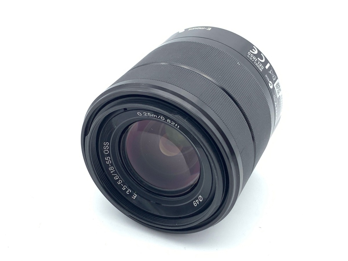 ソニー E 18-55mm F3.5-5.6 OSS ブラック  [SEL1855]