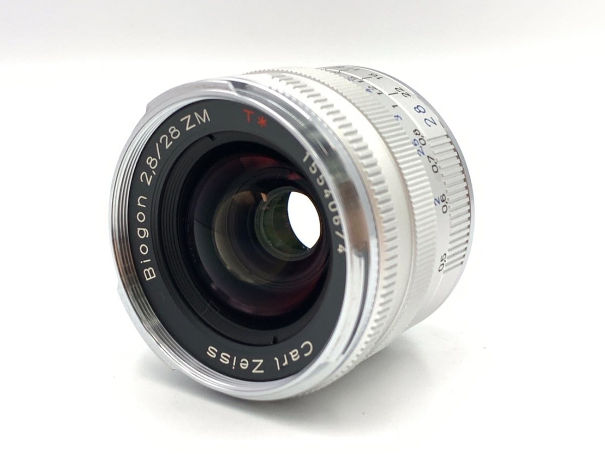 カールツァイス Zeiss Biogon T* 2.8/28 ZM シルバー
