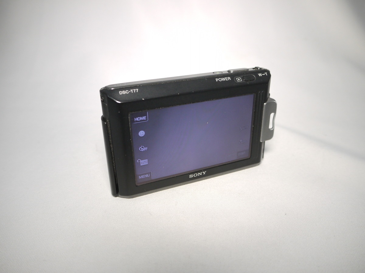 ソニー Cyber-shot DSC-T77 ブラック