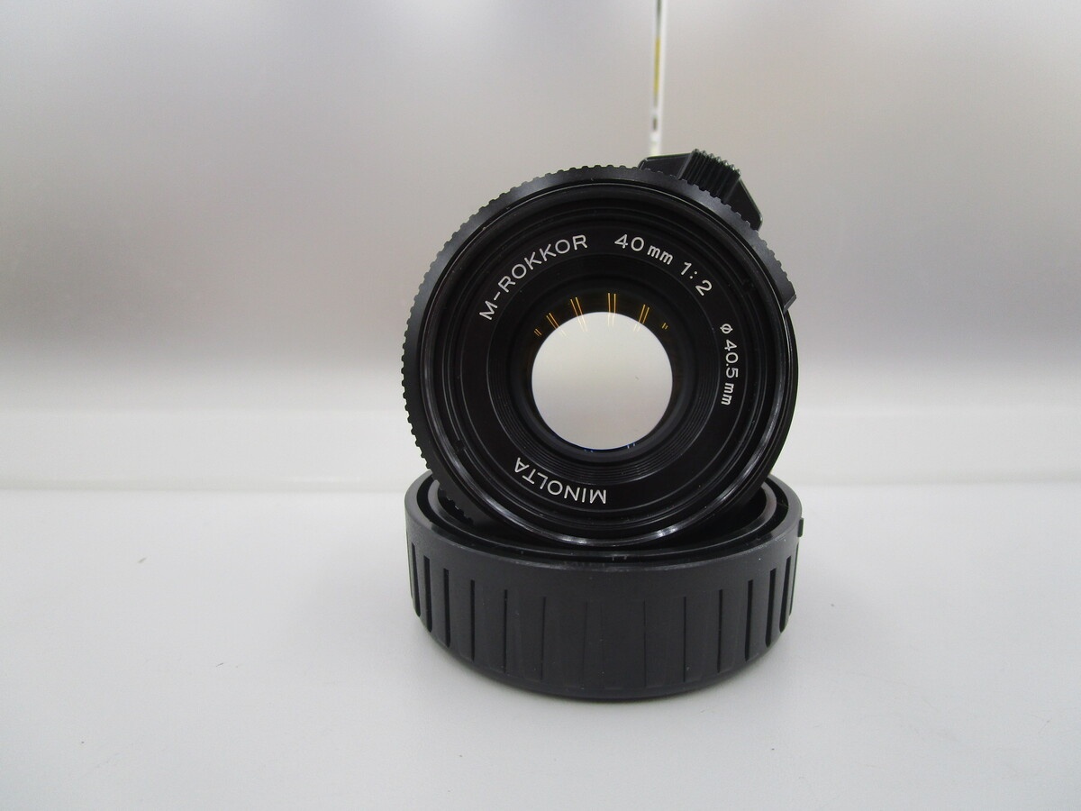 ミノルタ Mロッコール 40mm F2