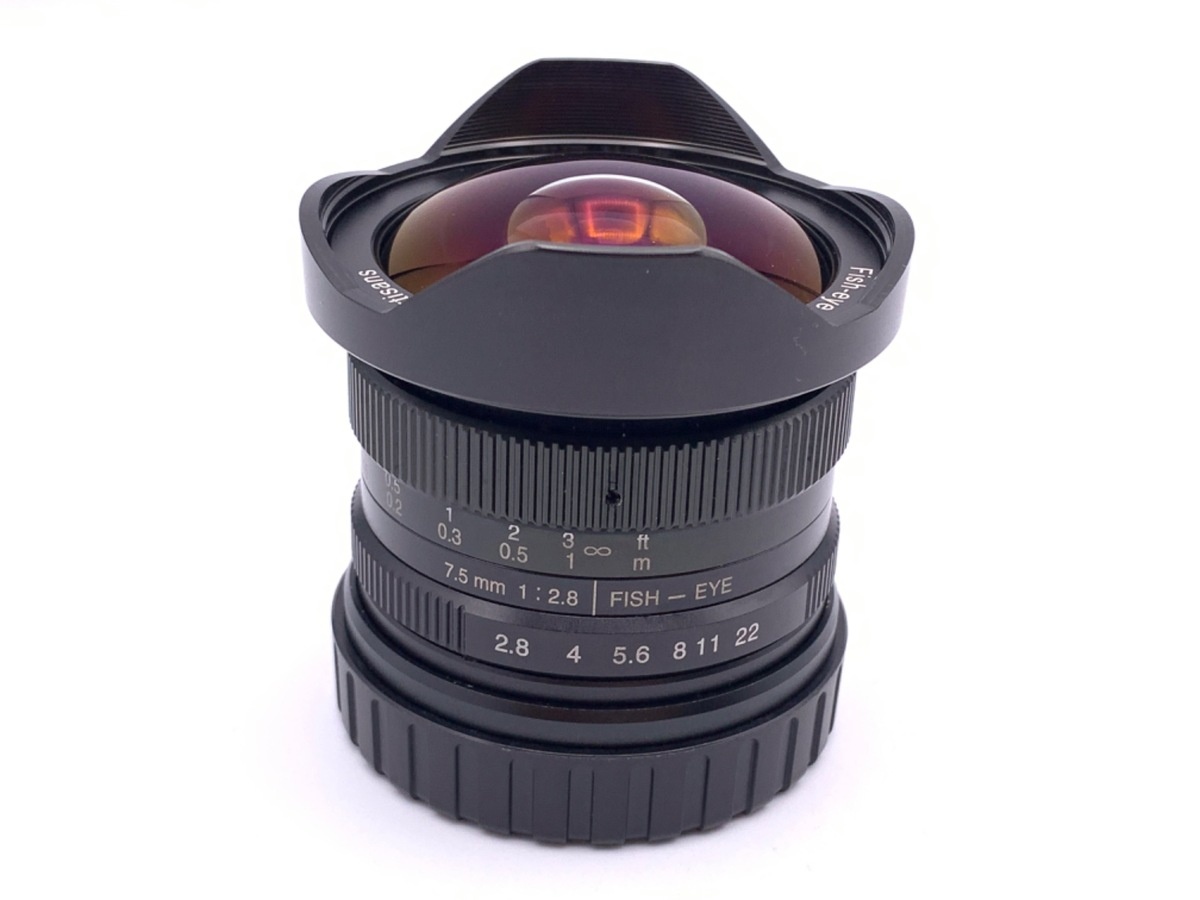 七工匠 7Artisans 75MB2 7.5mmF2.8 Fish-eye2 キヤノンEF-M用