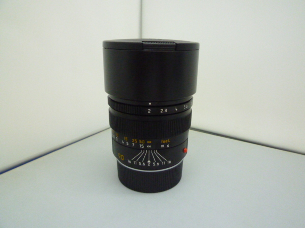 ライカ ズミクロンM 90/2 ブラック(3代目)