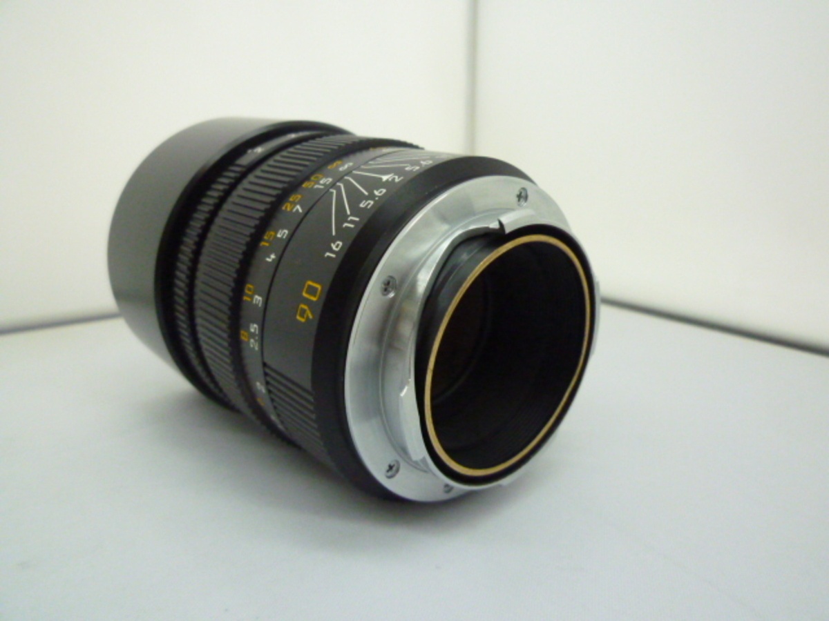ライカ ズミクロンM 90/2 ブラック(3代目)