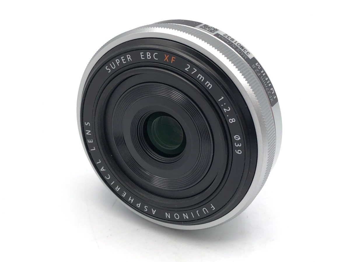 フジフイルム XF27mm F2.8 シルバー