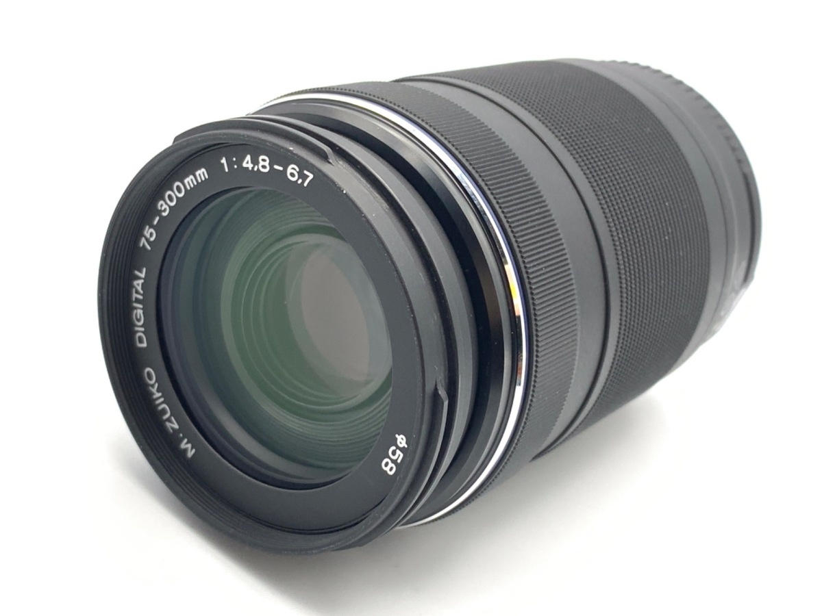 オリンパス M.ZUIKO DIGITAL ED75-300mm F4.8-6.7 ブラック