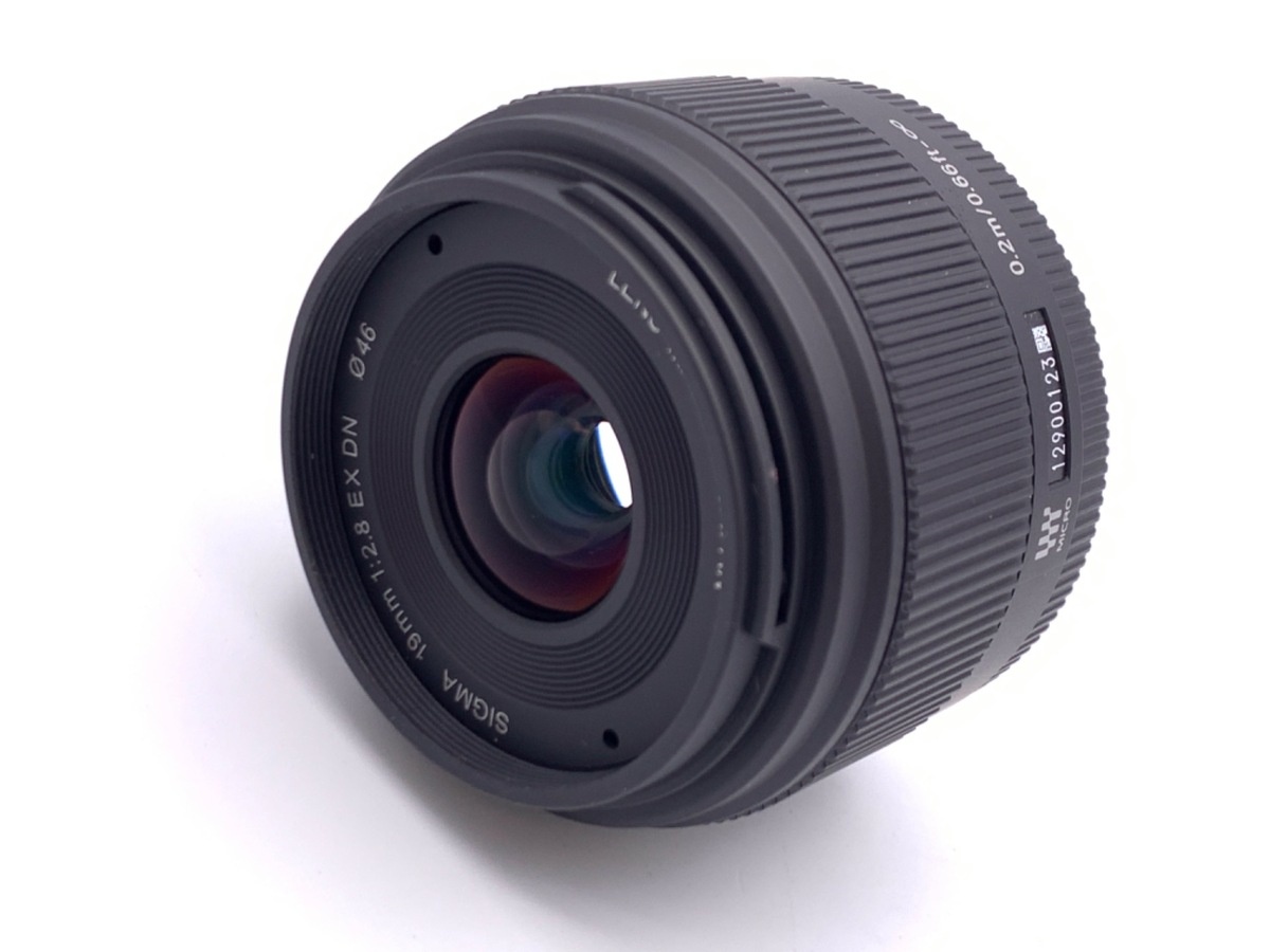 シグマ 19mm F2.8 EX DN マイクロフォーサーズ用