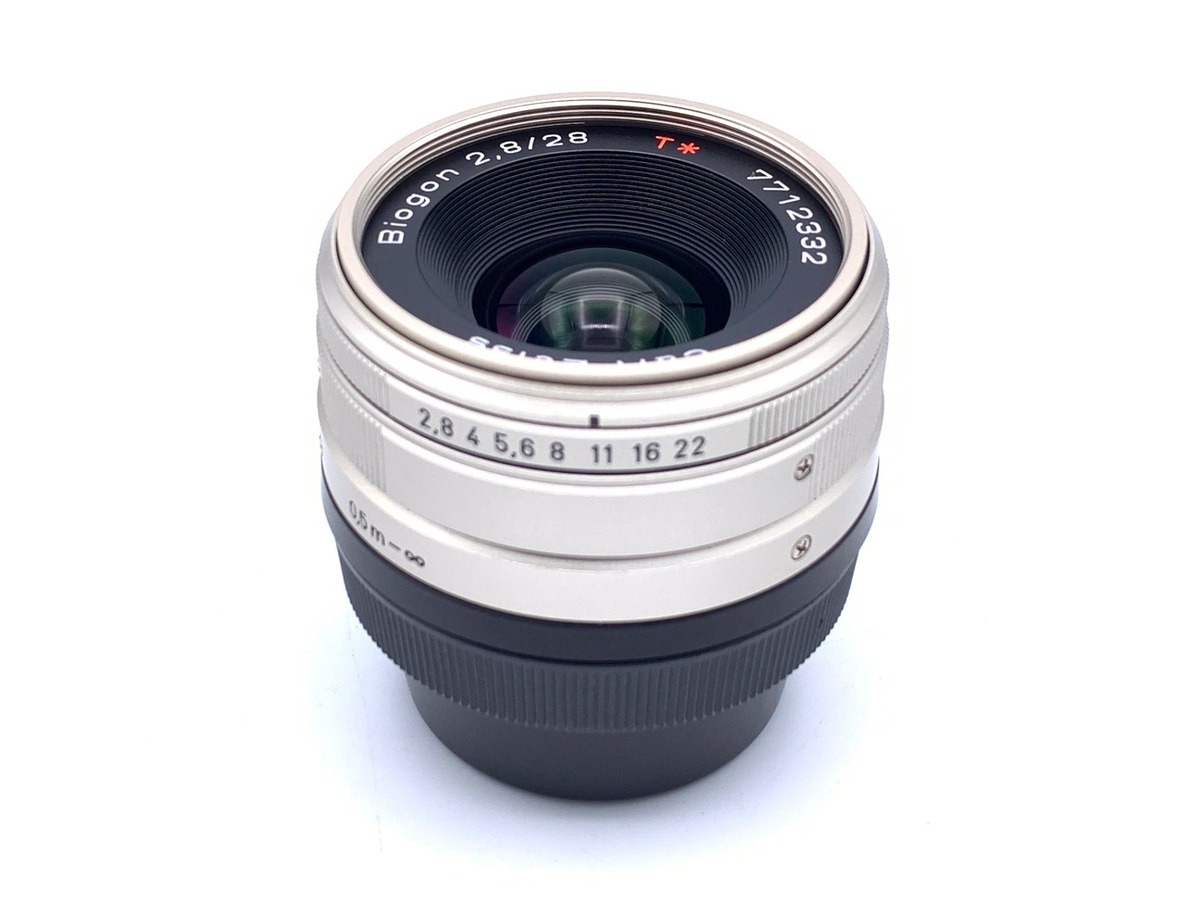 コンタックス ビオゴン T* G 28/2.8 クローム