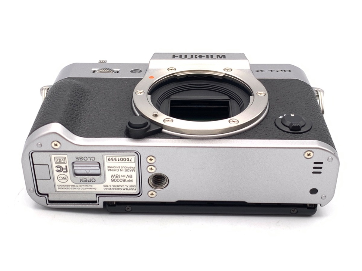 フジフイルム X-T20 ボディ シルバー