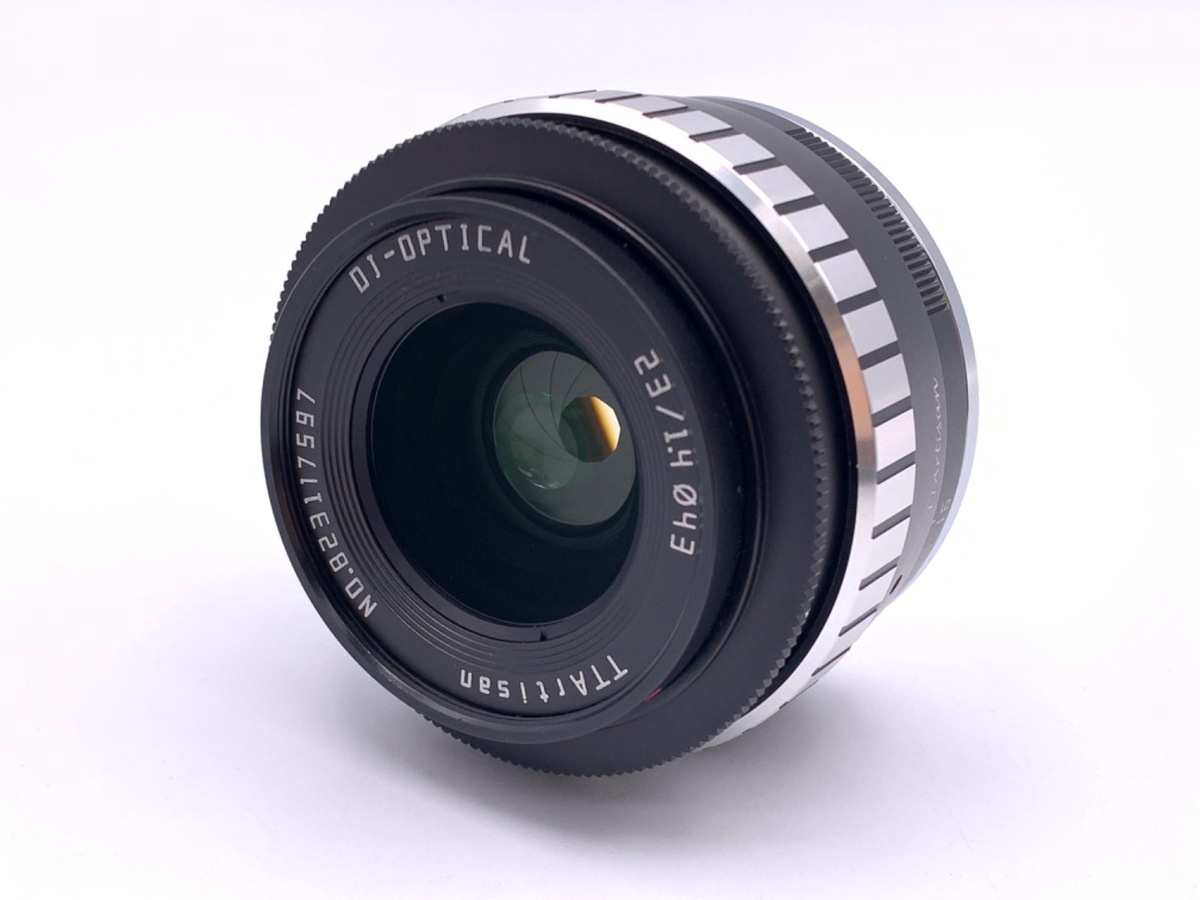銘匠光学 TTArtisan 23mm f/1.4 C フジフイルムX用 ブラック×シルバー